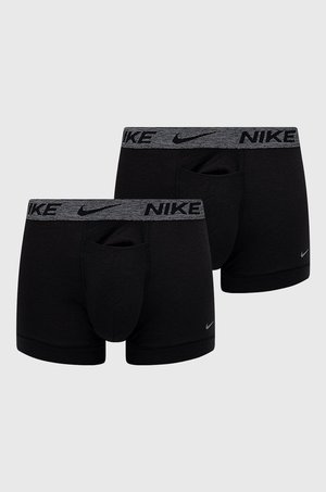 Nike bokserki (2-pack) męskie kolor czarny