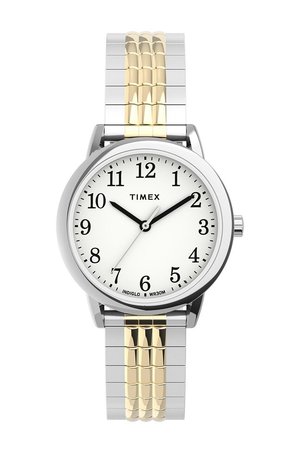 Timex Zegarek damski kolor srebrny