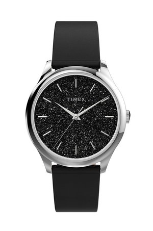 Timex zegarek TW2V01100 Celestial Opulence damski kolor srebrny
