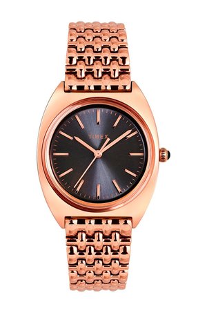 Timex zegarek TW2T90500 Milano damski kolor różowy