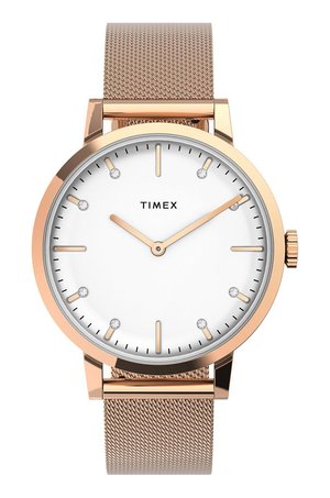 Timex zegarek TW2V37100 Midtown damski kolor złoty
