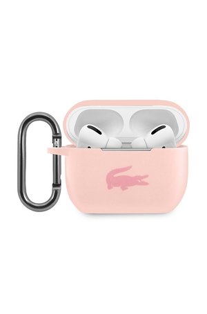 Lacoste etui na airpod AirPods Pro cover LCAPSI kolor różowy