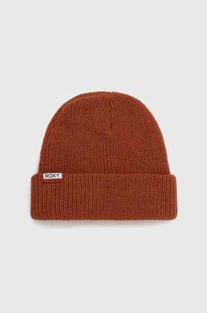 Roxy czapka kolor brązowy