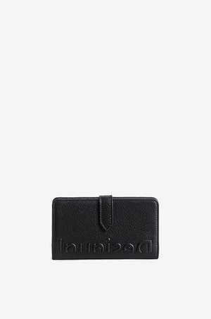 Desigual portfel damski kolor czarny