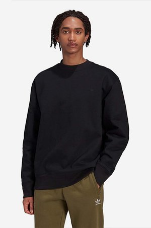 adidas Originals bluza męska kolor czarny gładka HK0306-CZARNY