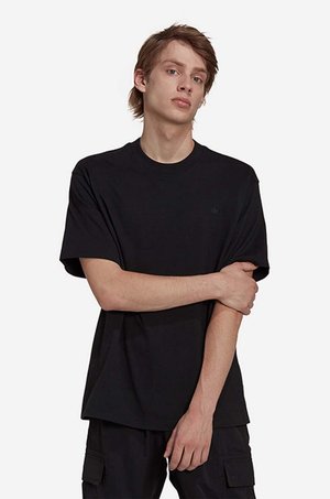 adidas Originals t-shirt bawełniany Adicolor Contempo Tee kolor czarny gładki HK2890-CZARNY