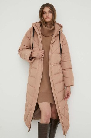 Liu Jo kurtka puchowa damska kolor brązowy zimowa