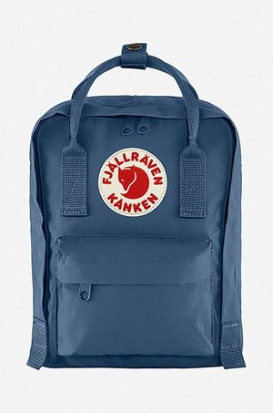 Fjallraven plecak Kanken Mini kolor niebieski duży gładki F23561.540-540