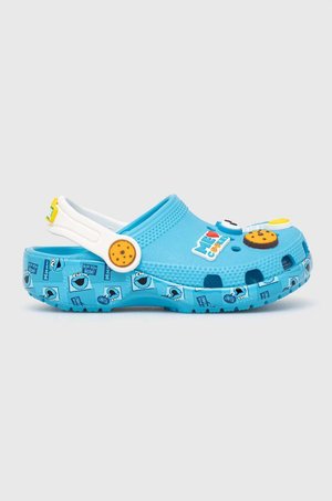 Crocs klapki dziecięce x Sesame Street kolor niebieski