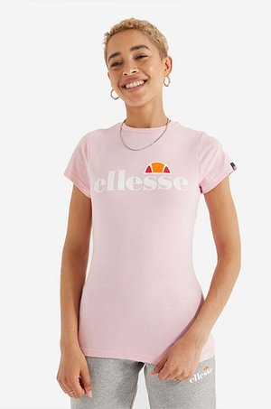 Ellesse t-shirt damski kolor różowy SGK11399-WHITE