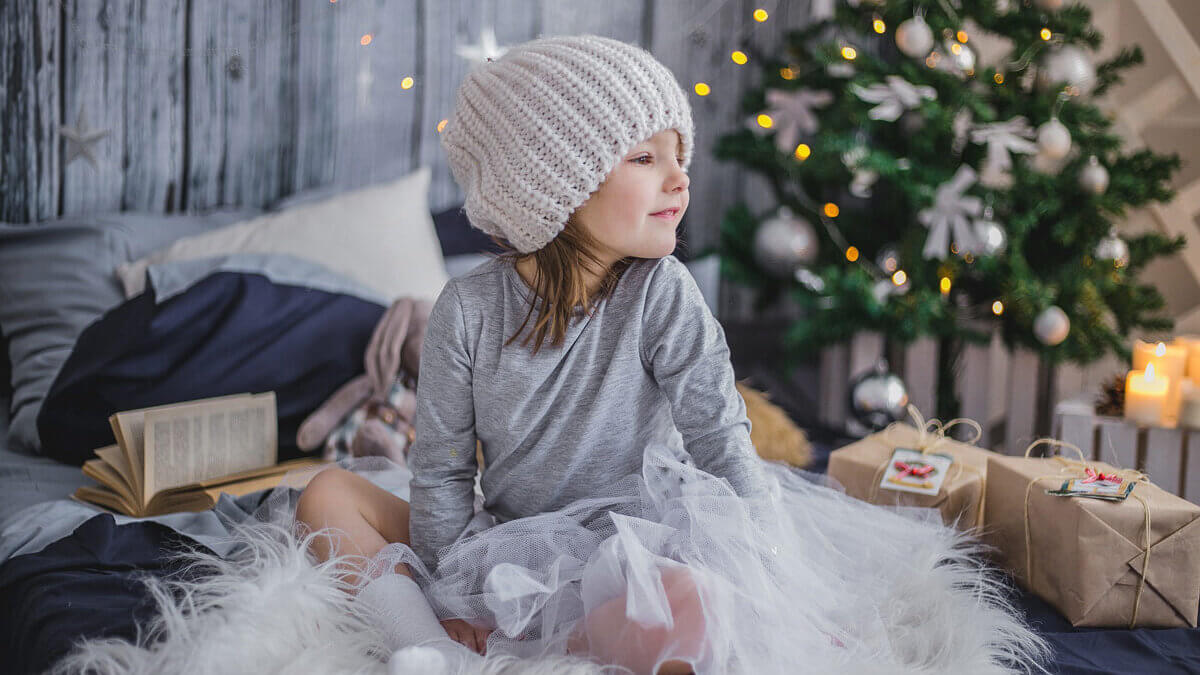 Eleganckie ubrania dla dzieci w świątecznym klimacie